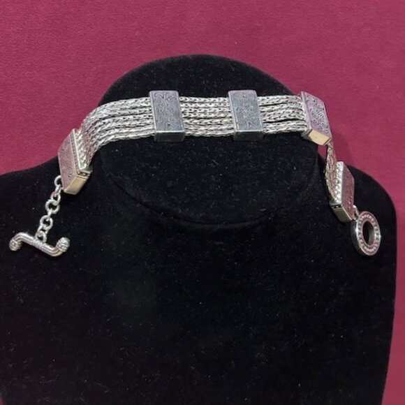 BRIGHTON “French Quarter Ophelia” Flower Toggle BRACELET - Picture 6 of 8